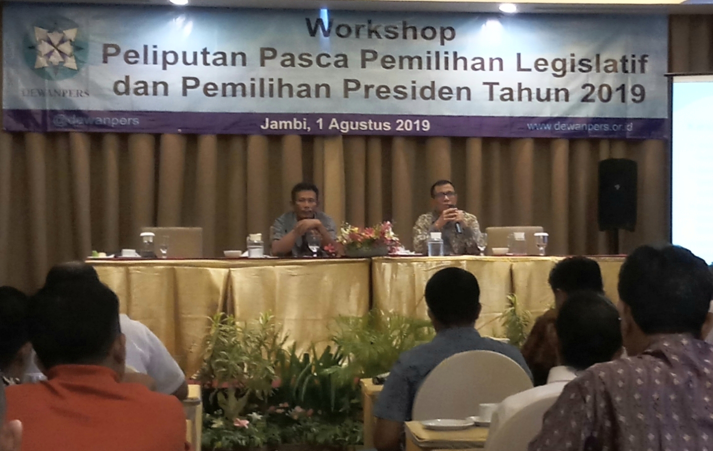 Dewan Pers Gelar Workshop Dengan Media, Peliputan Pasca Pileg 2019