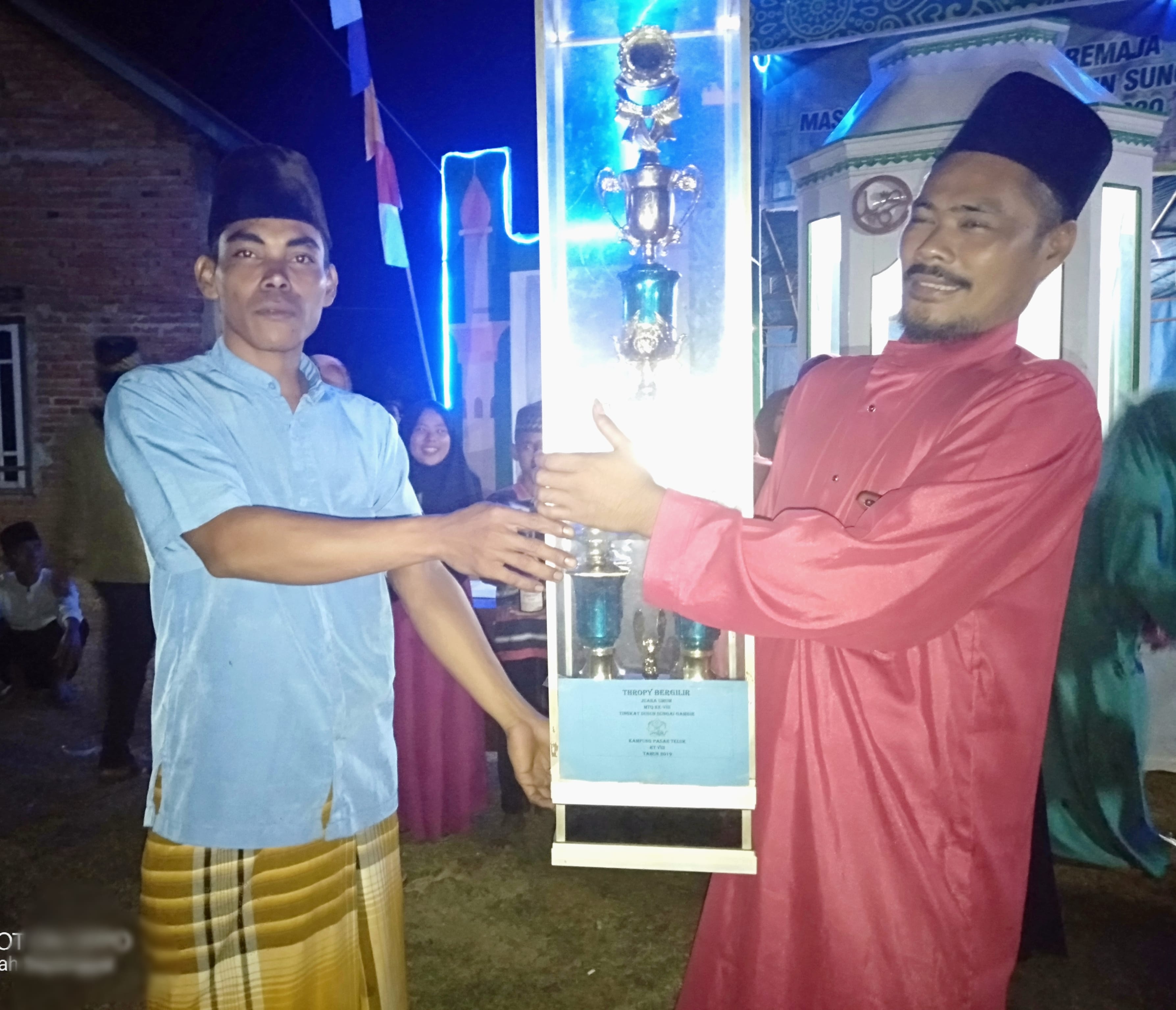 MTQ ke-VIII Dusun Sungai Gambir, RT 08, Bungo,Raih Juara Umum