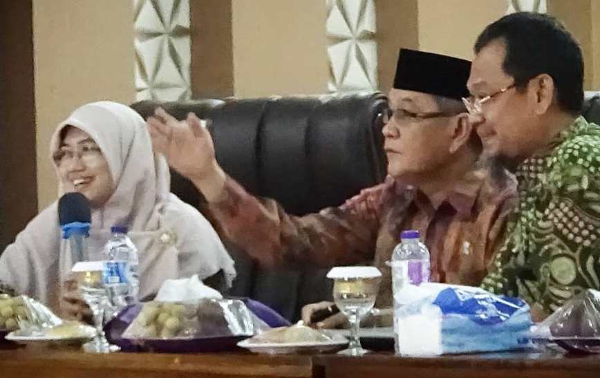 Plt Sekda Merangin H Hendri Maidalef ketika memimpin jalannya acara