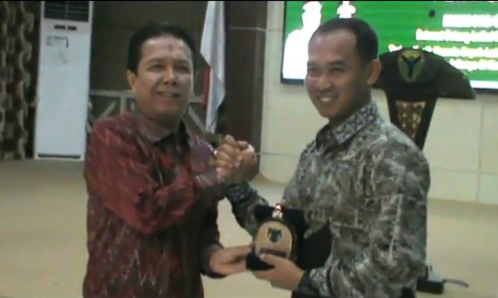 Bupati Syahirsah, Pisah Sambut Dandim 0415/Batanghari