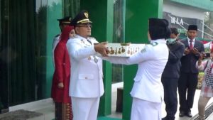 Maulana Pimpin Upacara Peringatan HUT RI Ke 74