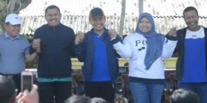 Lima Bupati di Provinsi Jambi olahraga bareng di Kerinci Lima Bupati di Provinsi Jambi olahraga bareng di Kerinci