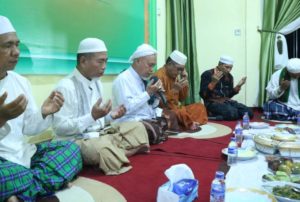 Syukuran kepulangan jemaah haji Kabupaten Merangin di rumah dinas Wabup Merangin H Mashuri