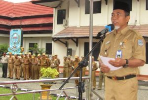 Wabup Merangin H Mashuri saat memberikan pengarahan