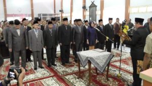 Bupati Bungo Lantik dan Ambil Sumpah 16 Pejabat Eselon II dan III