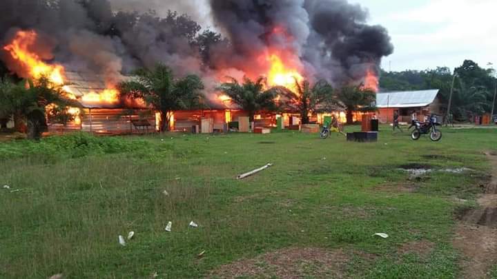 Pondok Pesantren Tahfiz Quran Rantau Duku Terbakar