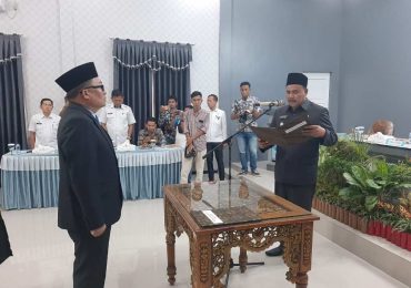 Wabup Hilal Lantik Direksi Perumda Air Minum