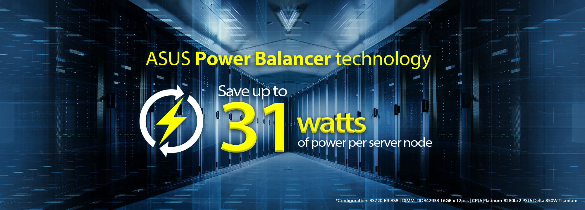 ASUS Power Balancer support new 2nd Gen Intel Xeon Scalable CPU 2000 720