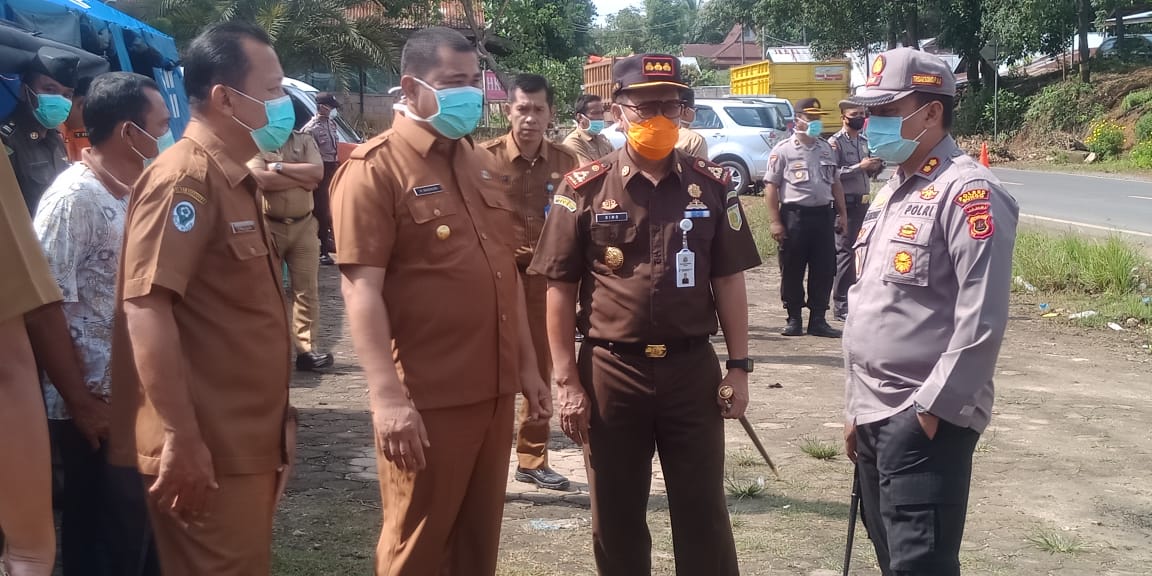 Polres Bungo Bersama Forkopimda Pantau Kesiapan Posko Covid-19