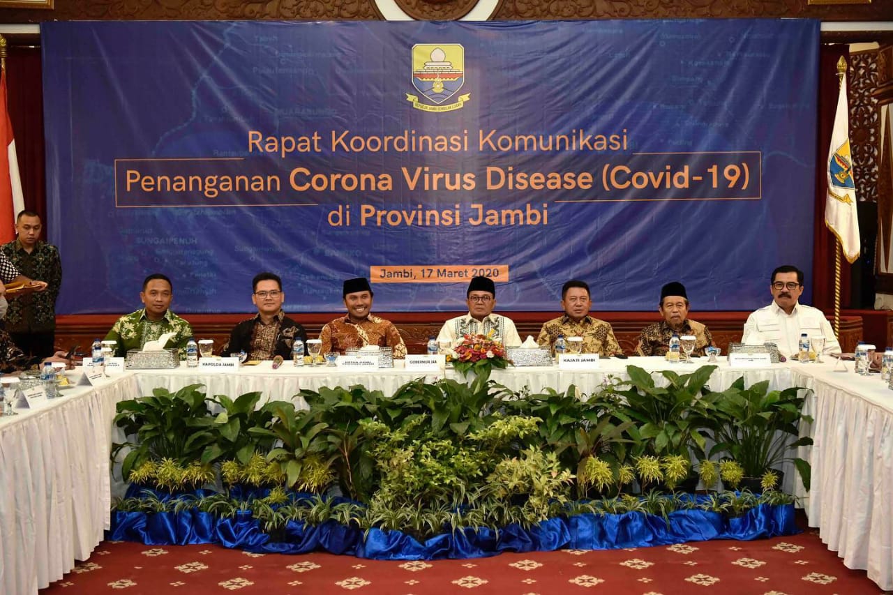 Provinsi Jambi Perkuat Sinergitas Hadapi Covid - 19