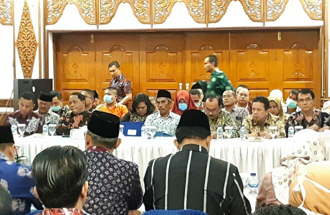 Wabup Syahlan Tebo Hadiri Rakor Komunikasi Penanganan Covid-19