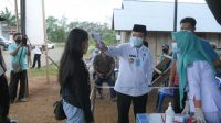 Bupati Merangin Kunjungi Pos Covid-19 Masurai
