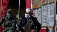 Bupati Merangin Datangi Pos Penjagaan Perbatasan Ditengah Malam