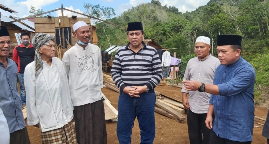 Bupati Beserta Wabup Merangin Dampingi HBA Reses Ke Jangkat