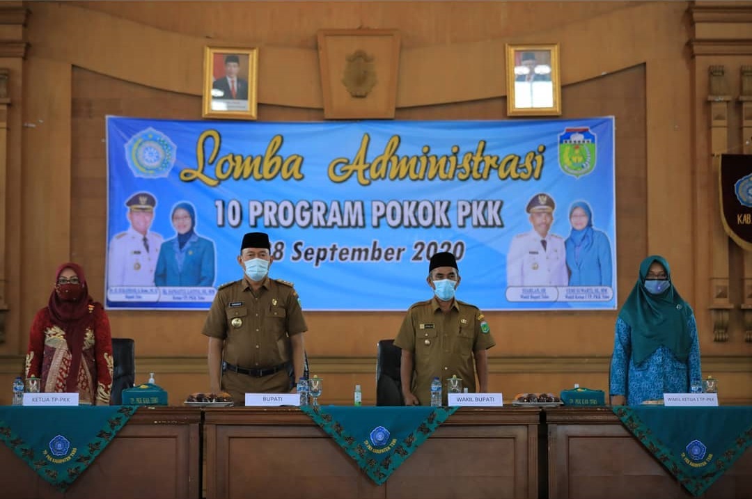 pemkabtebo_120202659_269861344070616_3959180137944267406_n Bupati Sukandar Buka Lomba Administrasi 10 Program Pokok TP PKK