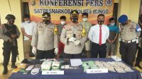 Satresnarkoba Polres Bungo Bekuk Pelaku Sindikat Narkoba Jaringan Internasional