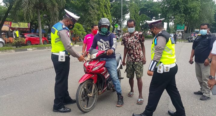 SAD Menarik Perhatian Disaat Razia Zebra