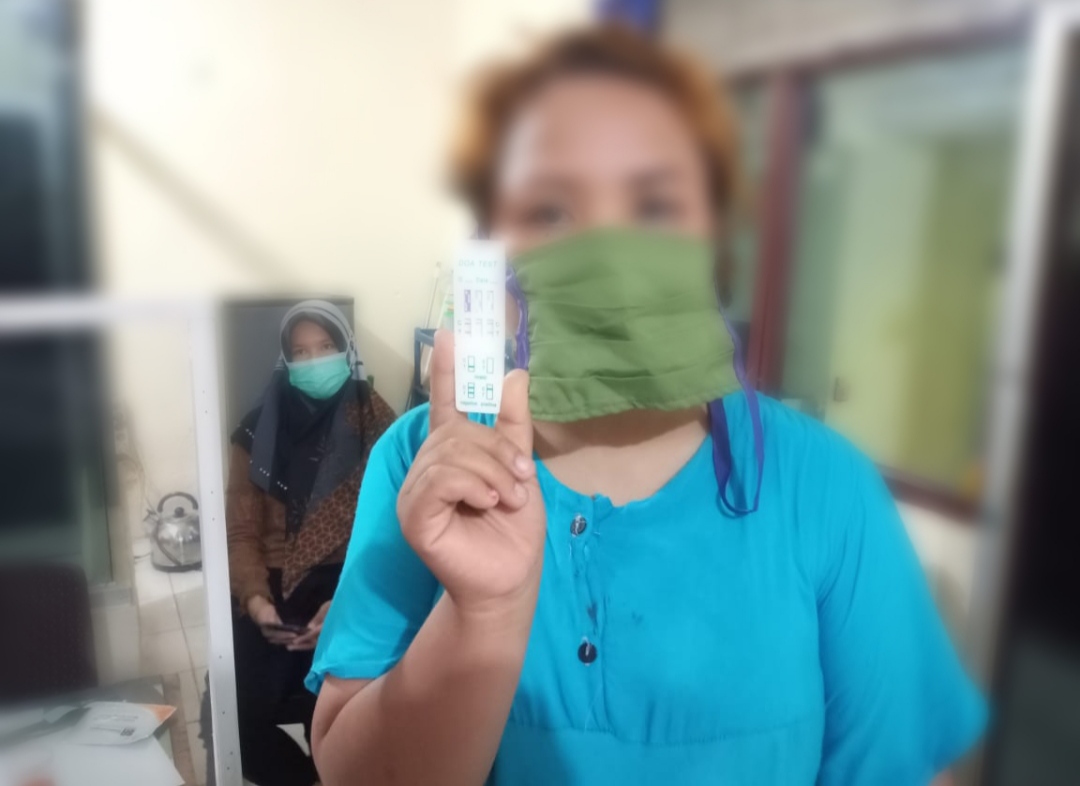Gunakan Narkoba Seorang Wanita Di Amankan