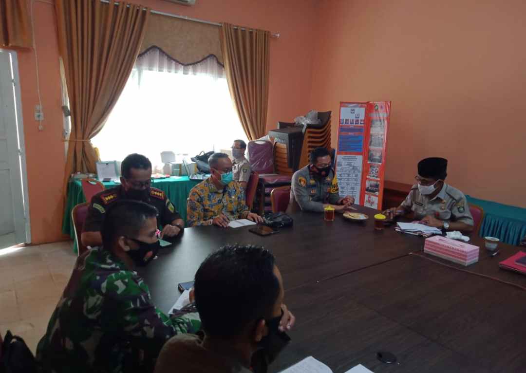 Pjs Bupati Bungo Rapat Bersama Unsur Forkopimda Terkait Covid-19