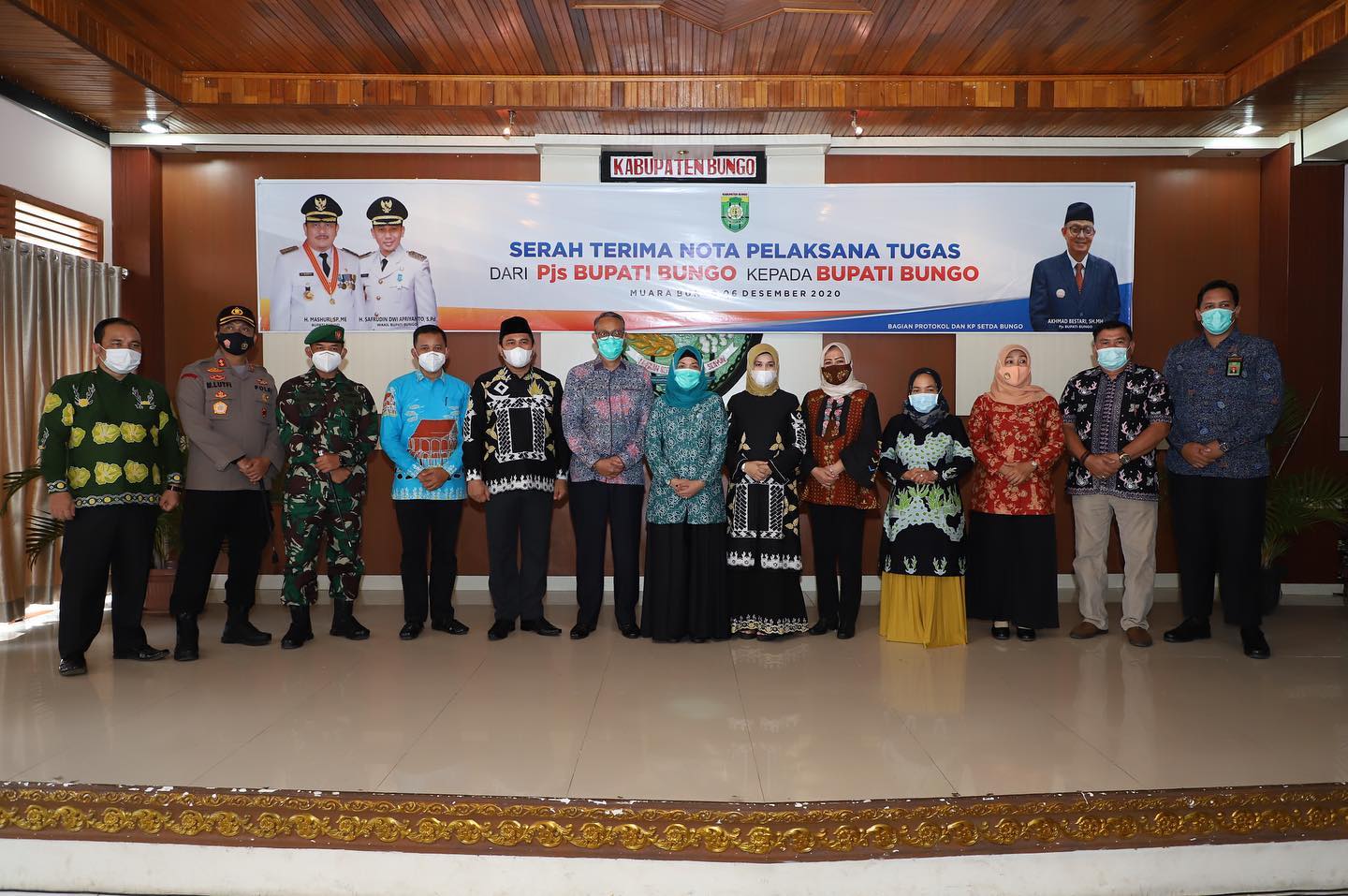 foto bersama bupati bungo