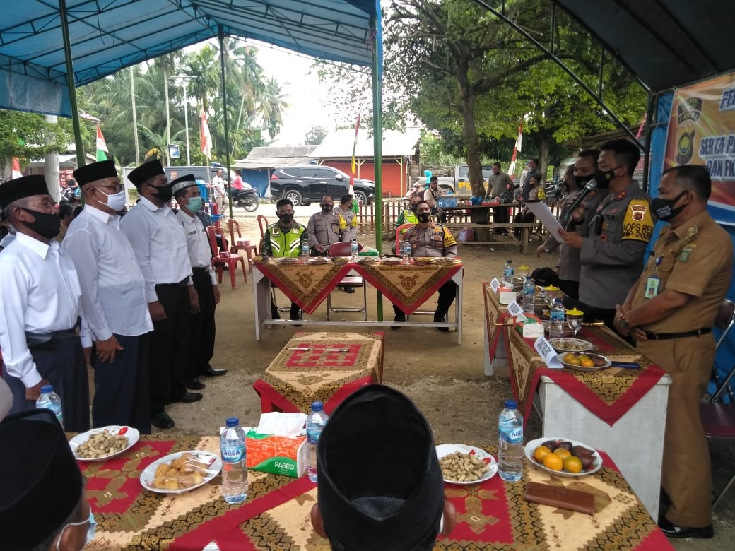 Bersama Menjaga Situasi Aman dan Kondusif, Kapolres Bungo Resmikan Pembentukan Pokdar Kamtibmas