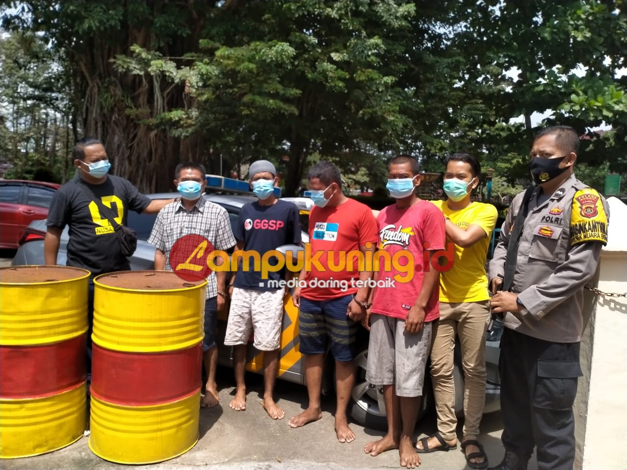 lampukuning id pelaku pembobol penadah