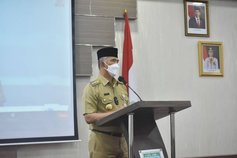walikota jambi syarif fasha
