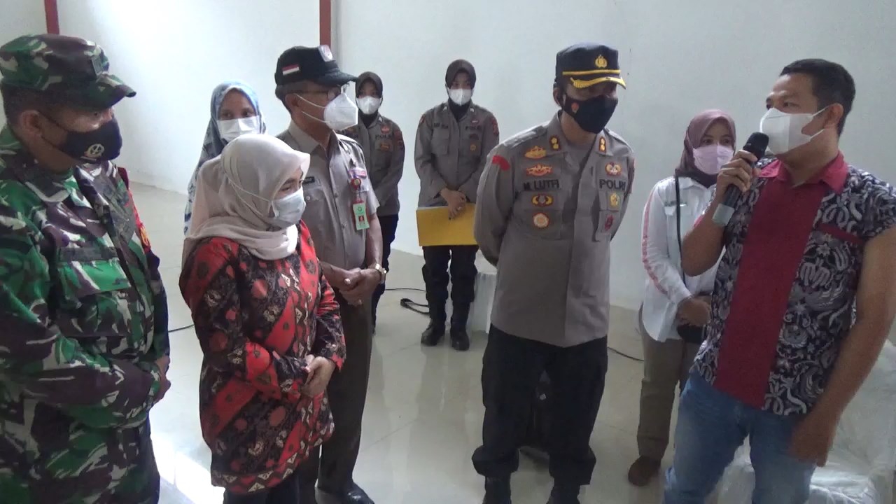 Sukseskan Serbuan Vaksinasi, Polres Bungo Gelar Vaksinasi Massal Gratis