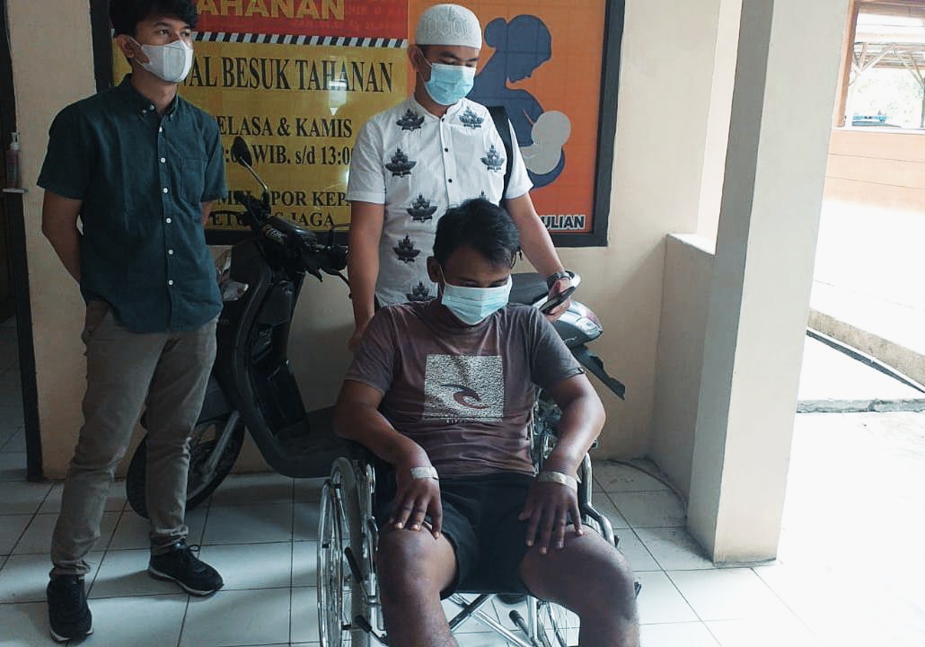 Betis Pelaku Maling Motor di Pelor