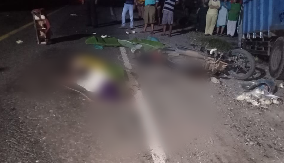 Pengemudi Dan Penumpang Sepeda Motor Tewas Di TKP