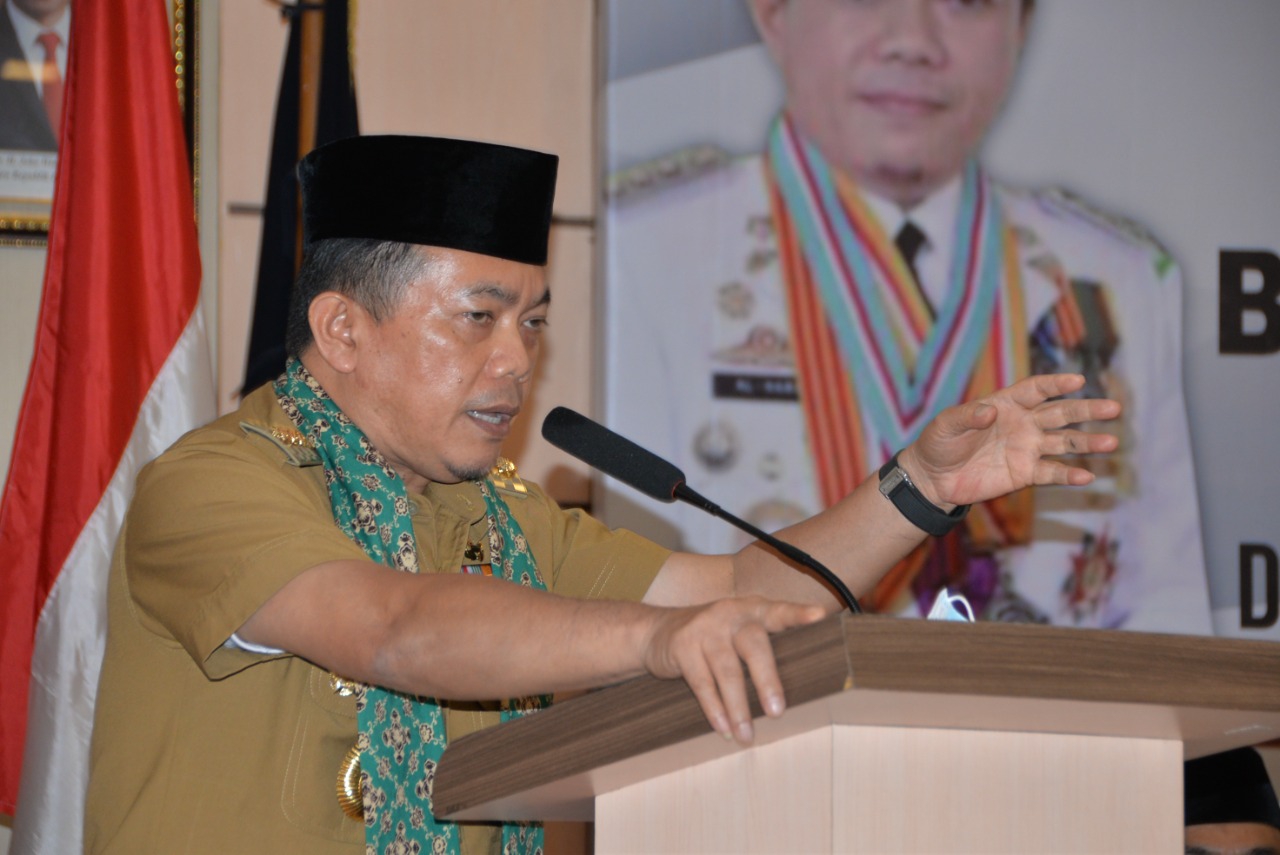 Gubernur Jambi H.Alharis Kunjungi Instansi Vertikal Perkuat Pembangunan Jambi