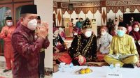 H. Mashuri Sambut Kedatangan Gubernur Wakil Gubernur Jambi