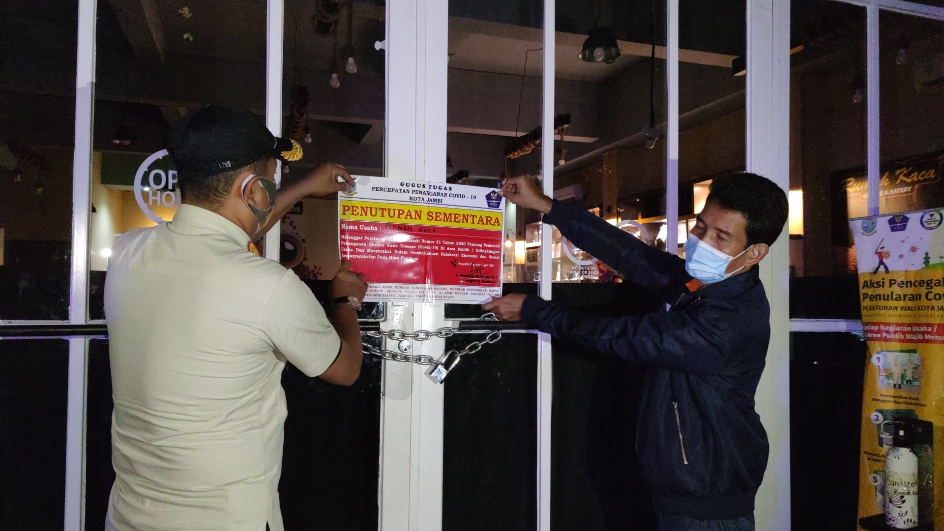 denda prokes kota jambi