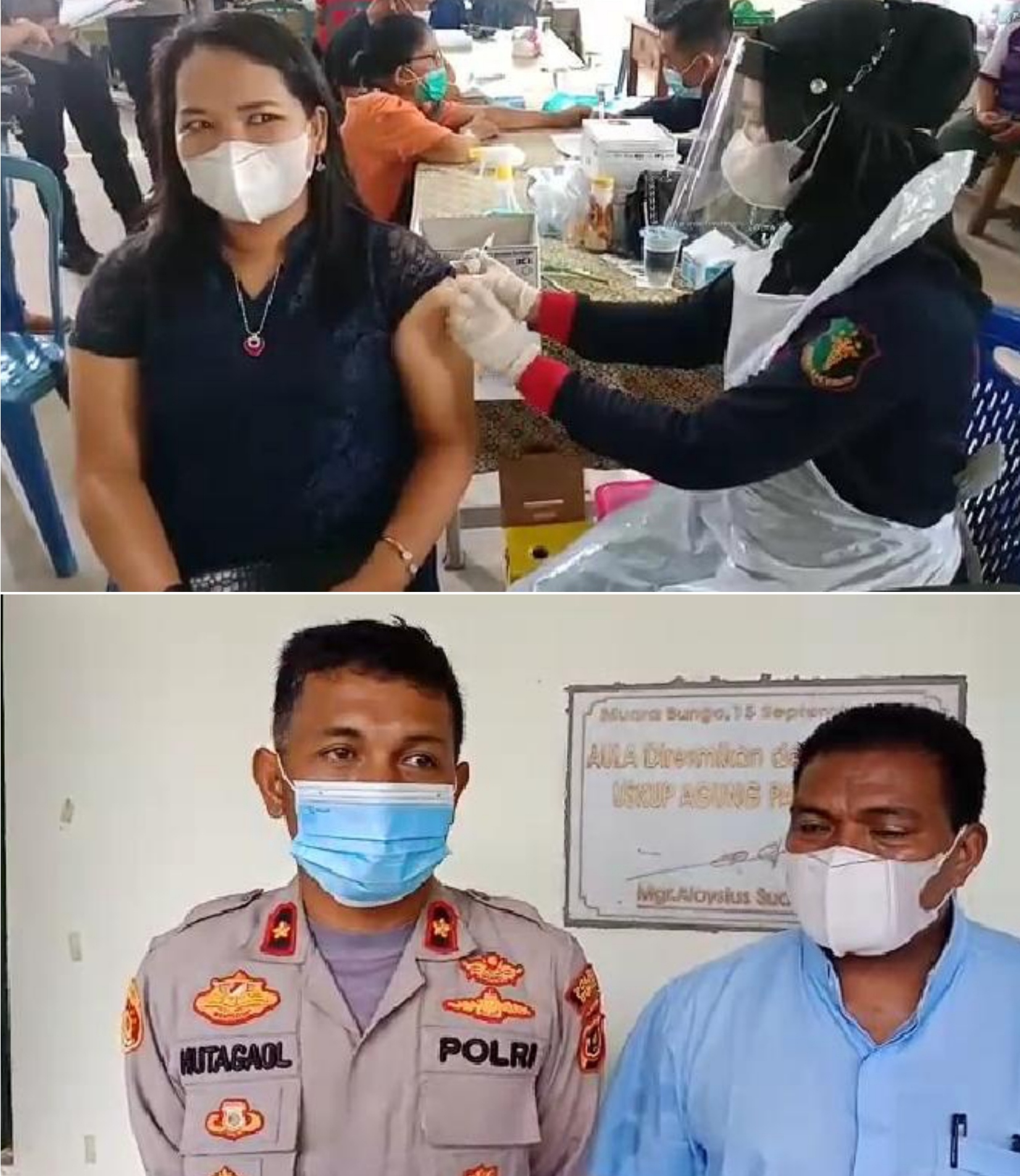 lampukuning id polres bungo gelar vaksin