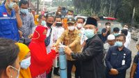 Korban Kebakaran Di Pasar Bawah Dapat Bantuan Dari Pemkab Merangin