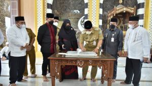 foto fasha resmikan nasjid muhammad fabiansyah putra