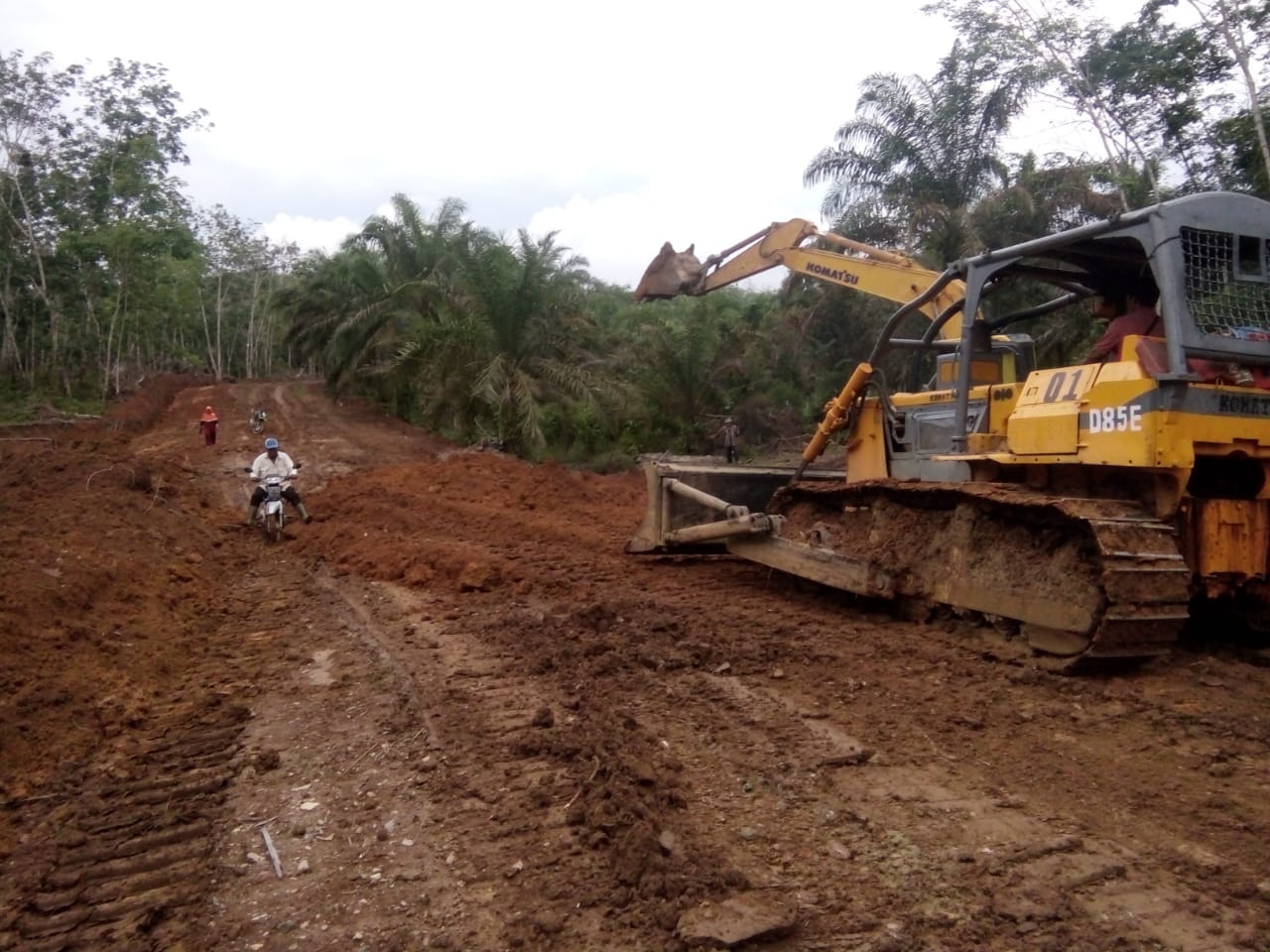 foto lokasi pembukaan jalan tmmd112