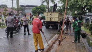 foto petugas pertamanan kota jambi