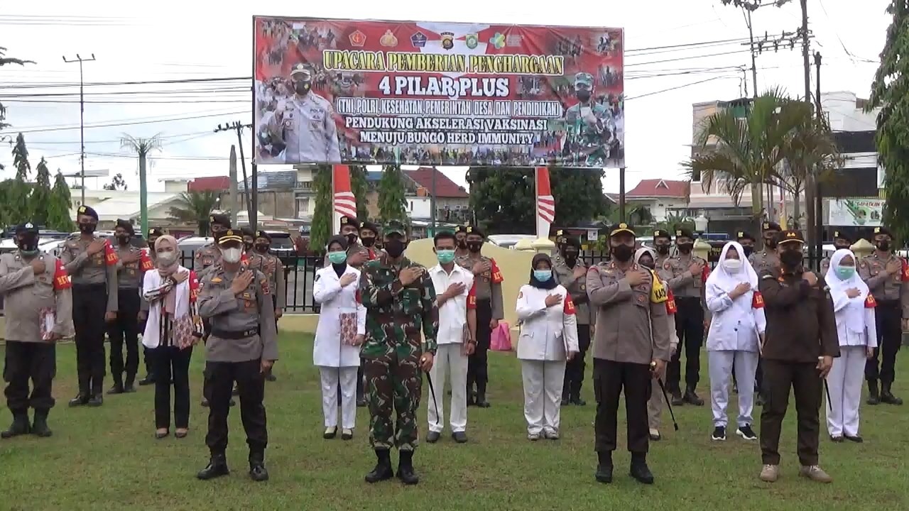 foto polres bungo beri penghargaan