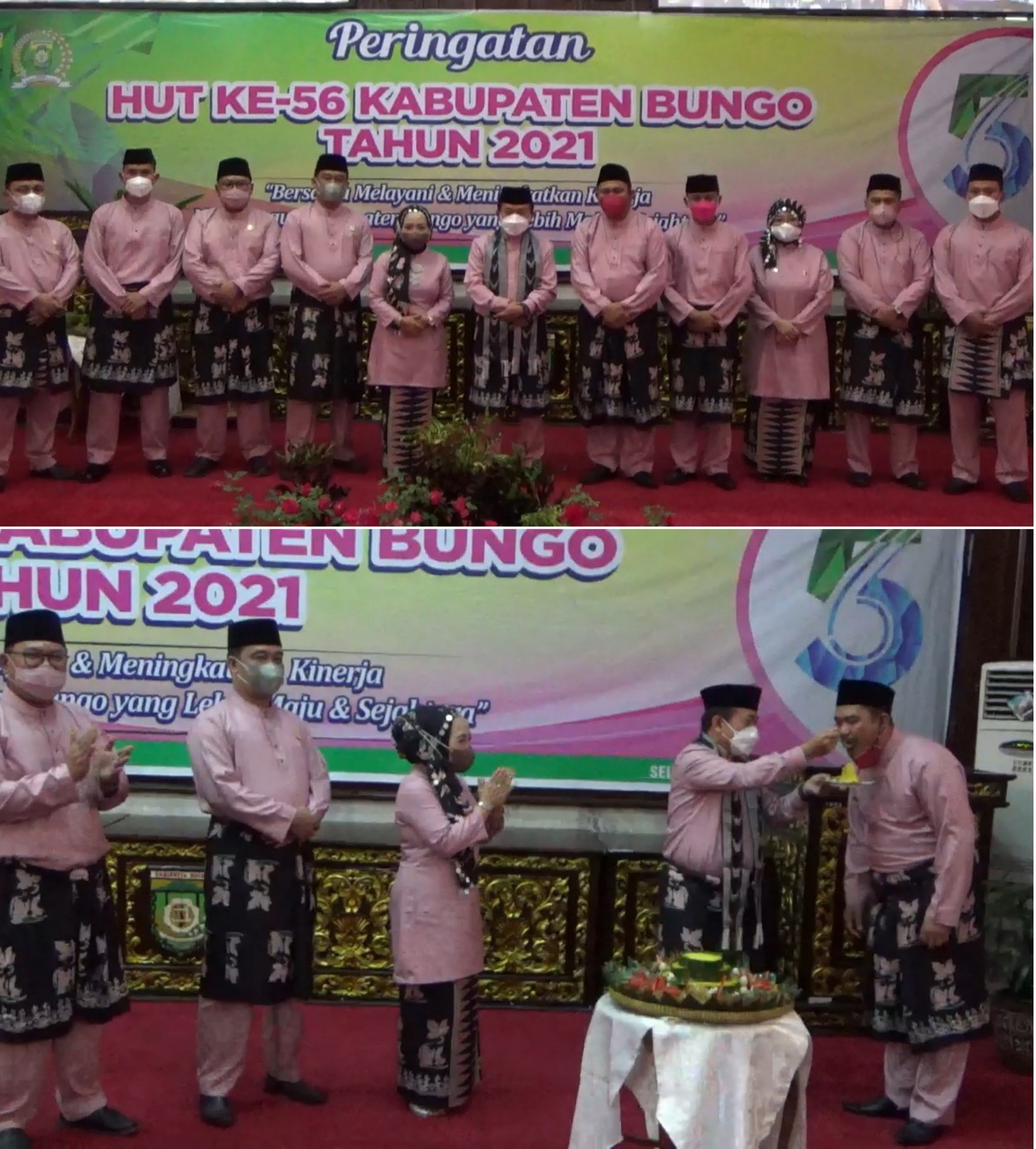 foto dprd bungo gelar paripurna hut bungo