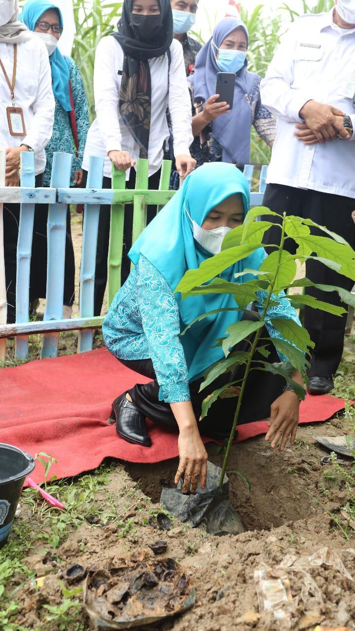 foto hj hesti alharis ketua pkk jambi