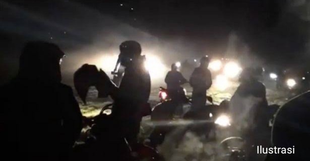 foto ilustrasi geng motor