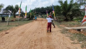 foto keceriaan anak anak di lokasi tmmd