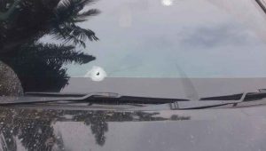 foto mobil anngota polres oi yang di tembak perampok