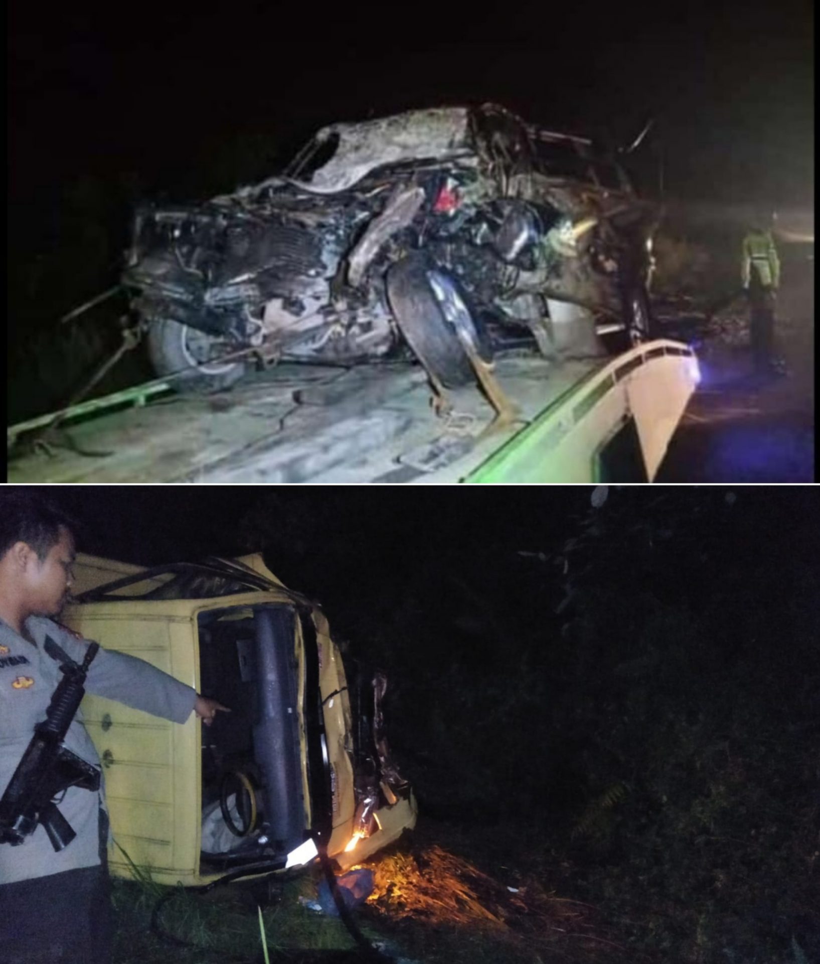foto-mobil-kecelakaan Kronologis: Kecelakaan Maut di Jalinsum KM 17 Arah Padang, Kabupaten Bungo