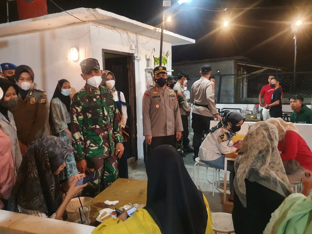 foto polres bungo vaksinasi