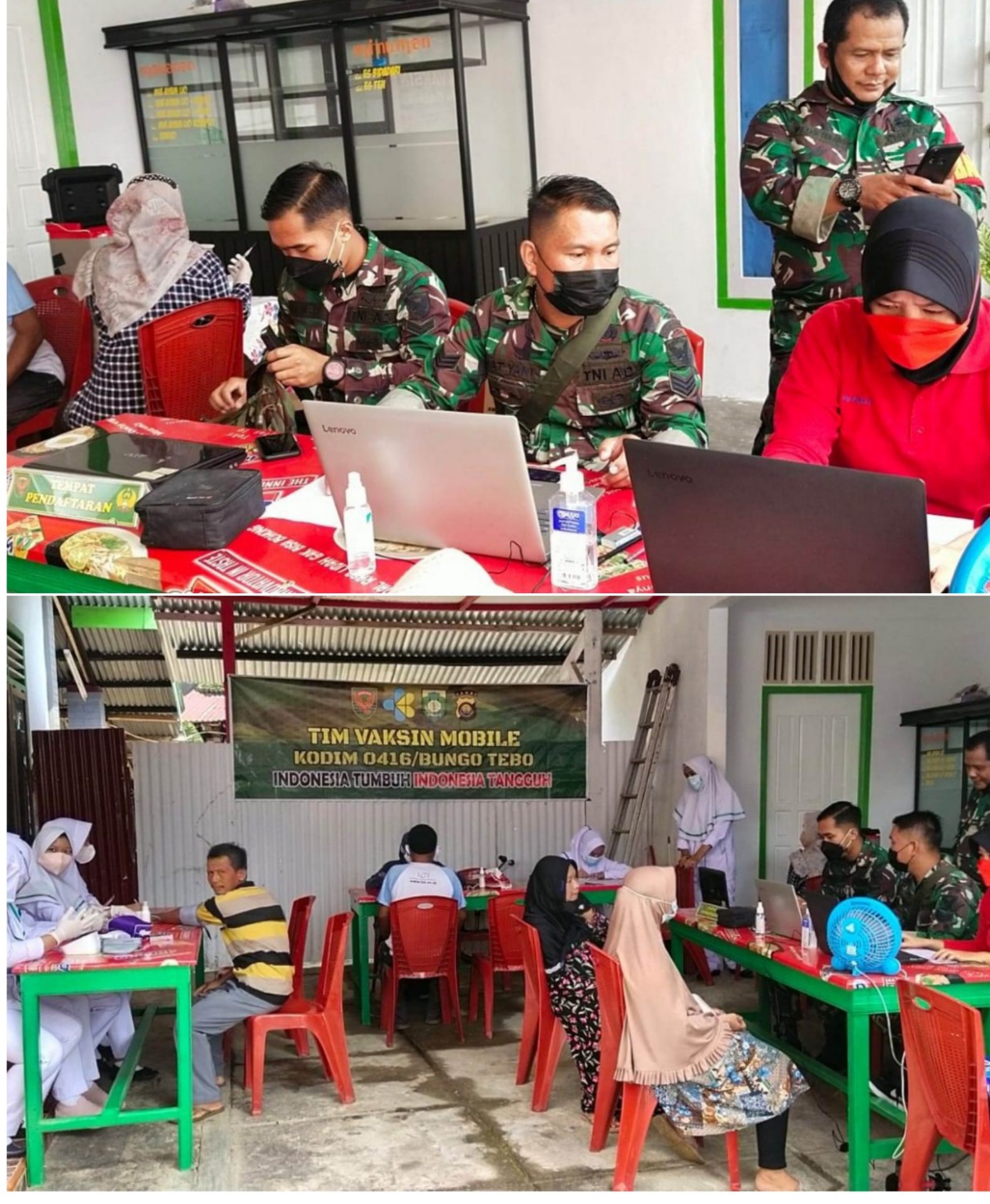 foto tim vaksin mobile kodim0416 bute