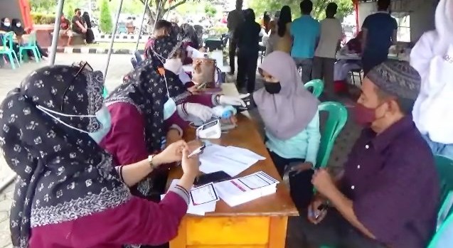 Satgas Penanganan Covid-19 Batanghari Kembali Lakukan Vaksinasi, Targetkan 2.700 Orang