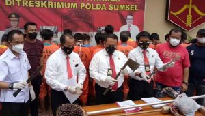 foro pelakut di amankan polda sumsel
