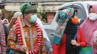 Pulang Kampung, Al Haris Disambut Adat dan Tradisi Khas Jangkat